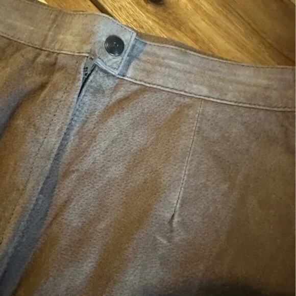 Global Identity Tan Leather Skirt – Women’s 12 – Classic Chic - Picture 8 of 8